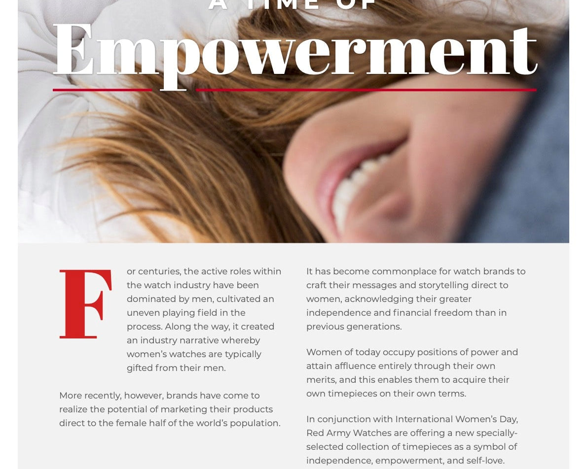 A Time of Empowerment