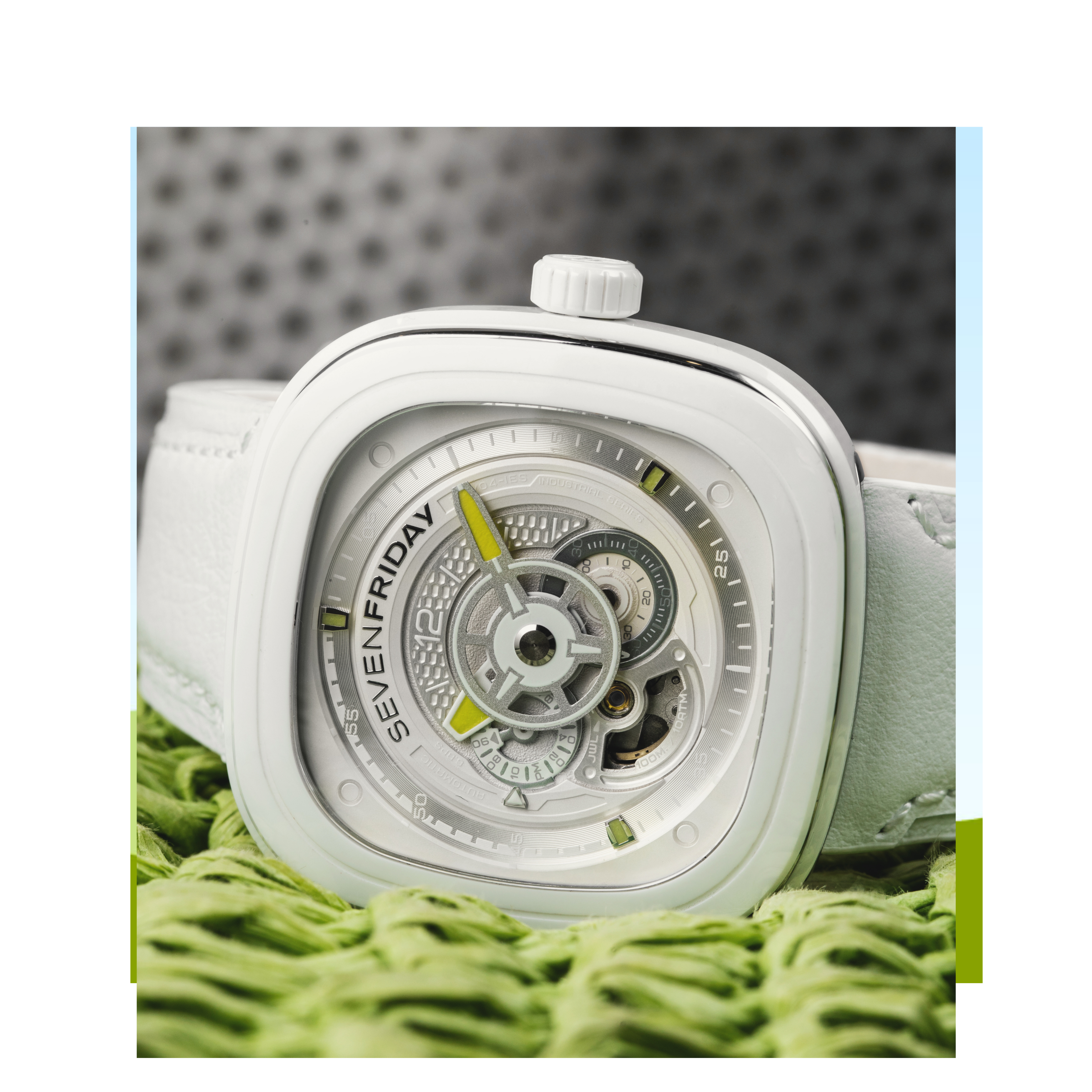 04 features a bright and breezy Opaline white finish just in time for summer