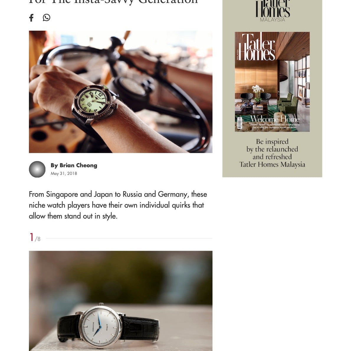 8 Under-The-Radar Watch Brands For The Insta-Savvy Generation