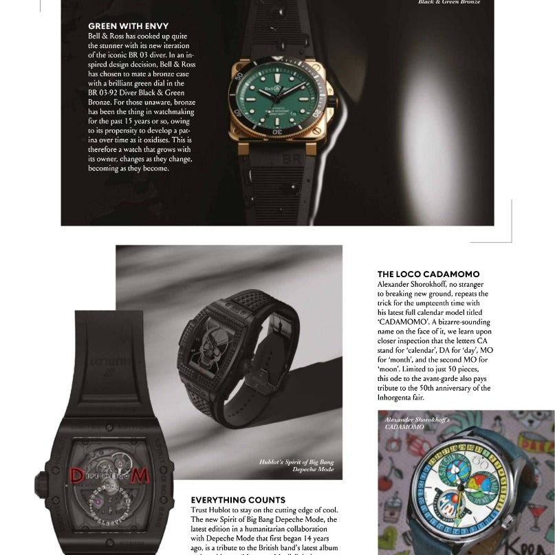 Alexander Shorokhoff - Cadamomo Featured in Prestige May Issue