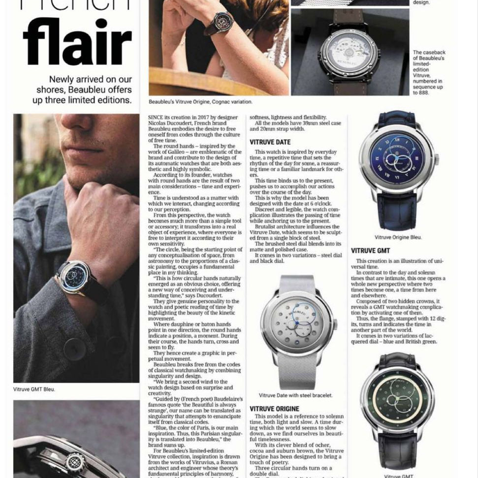 Beaubleu featured in The Star 6 April 2024