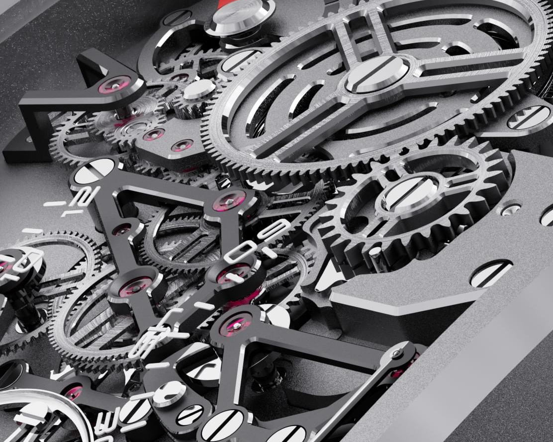 New Arrival Behrens "Ultralight Weight" Wristwatch 20G