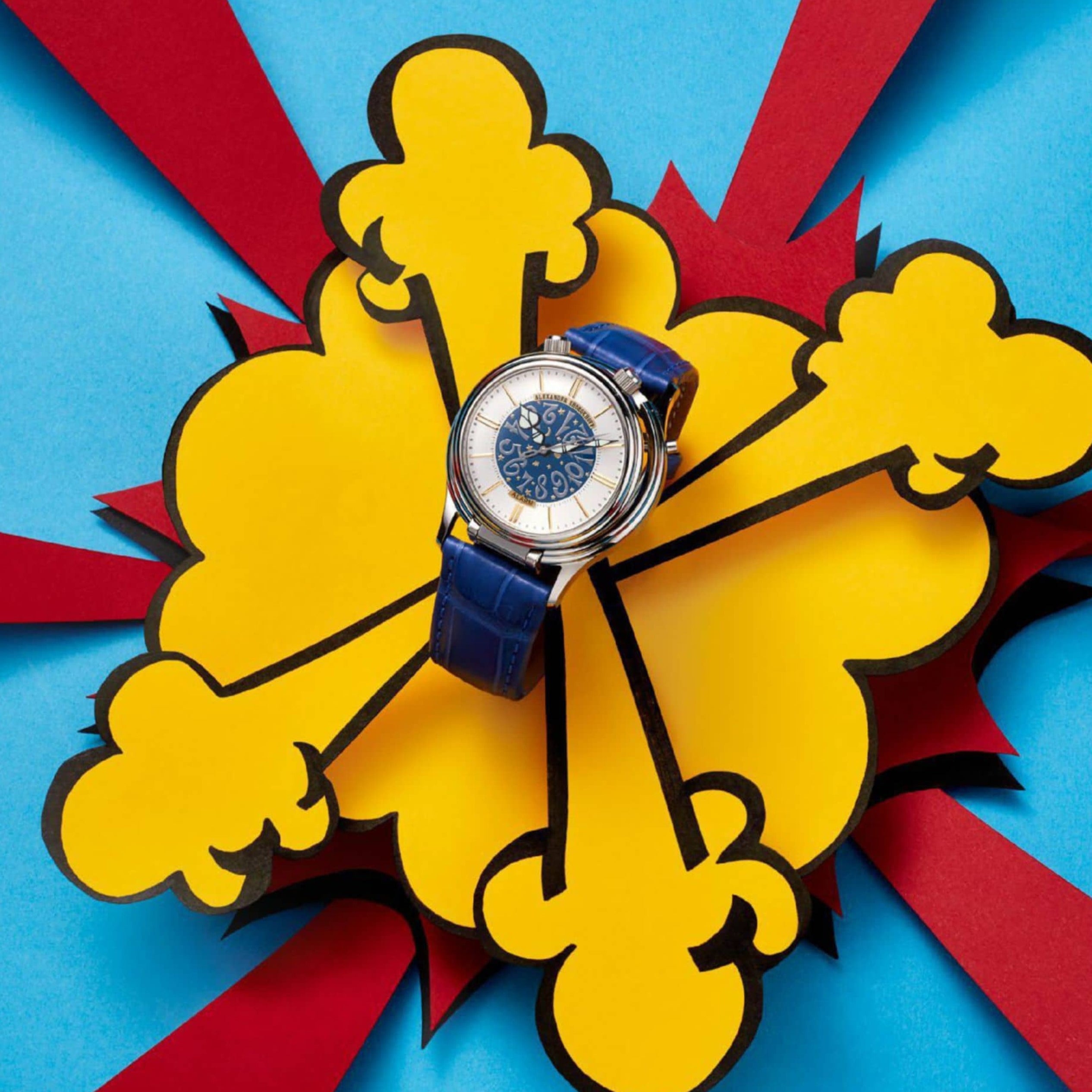 Wrist Art: When horology embraces pop culture. Alexander Shorokhoff featured by L'Officiel Hommes Malaysia 15 Oct 2024