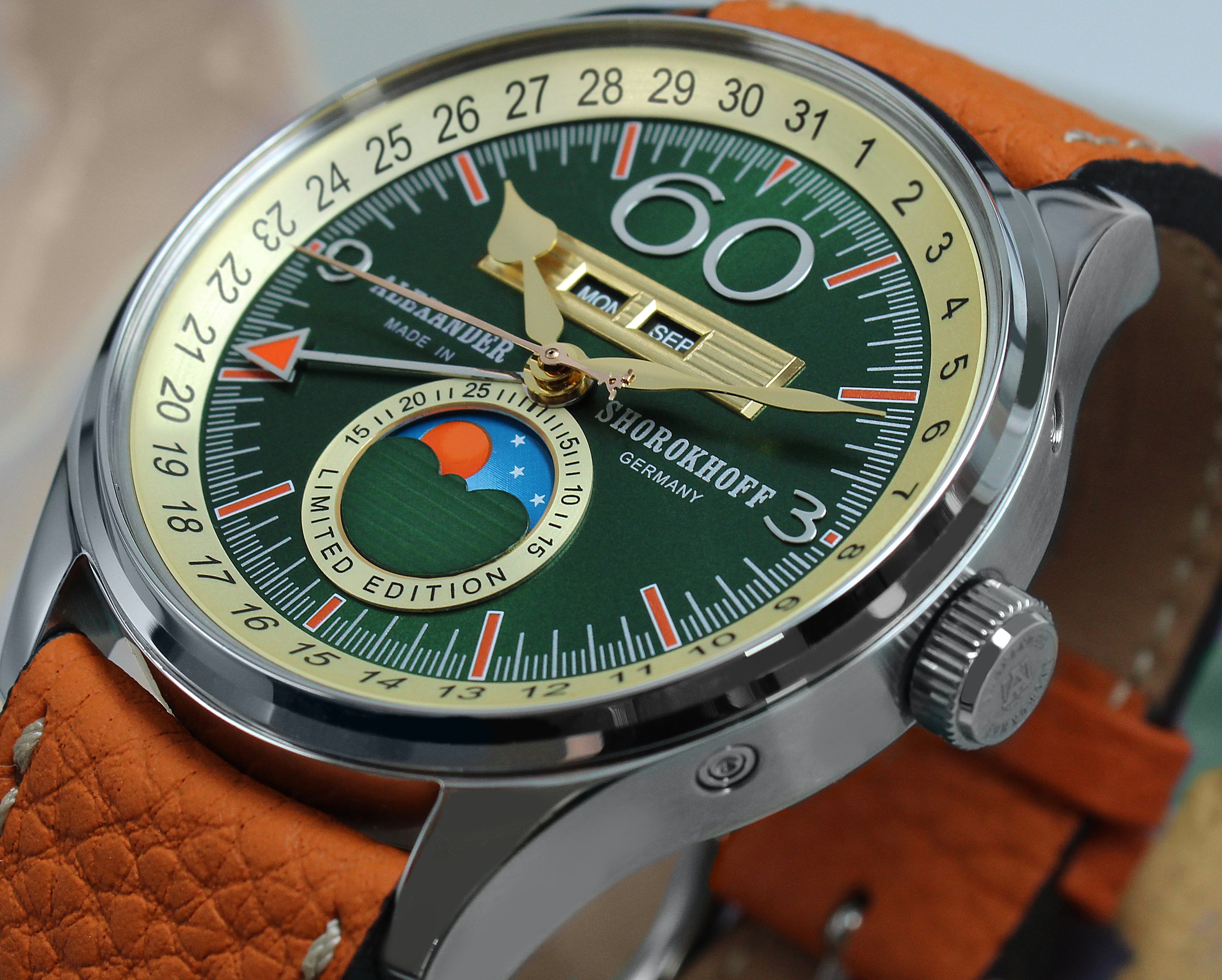 A Celestial Symphony: Alexander Shorokhoff Unveils the 'Merkur' Full Calendar Watch