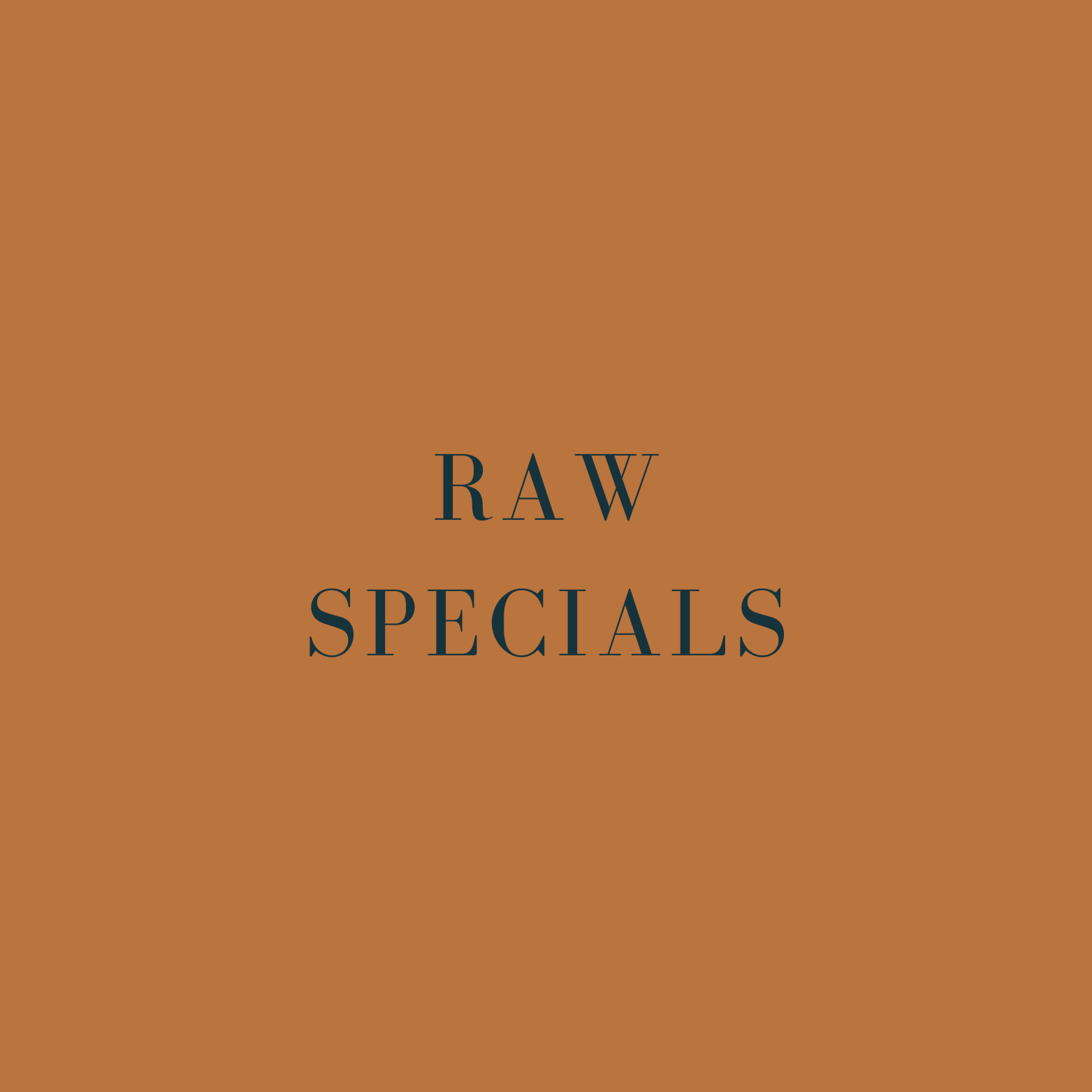 RAW Specials