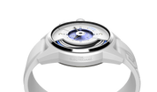 The ELECTRICIANZ Bionic Z 42mm White Rubber - Red Army Watches