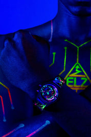 The ELECTRICIANZ Neon Z White Limited Edition - Red Army Watches