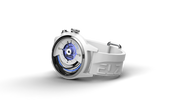 The ELECTRICIANZ Bionic Z 42mm White Rubber - Red Army Watches