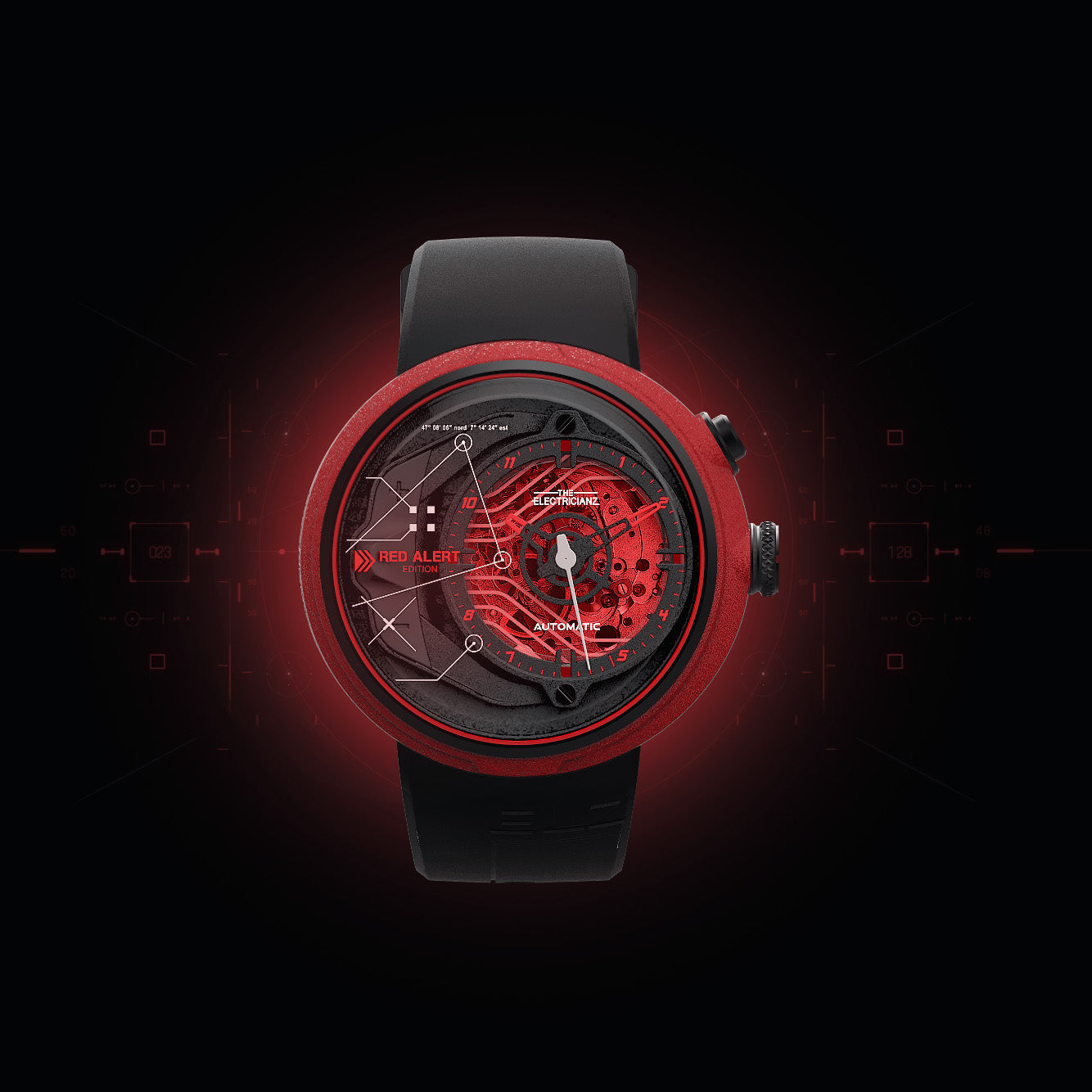 The ELECTRICIANZ Red Alert - Red Army Watches