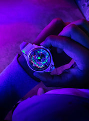 The ELECTRICIANZ Neon Z White Limited Edition - Red Army Watches