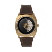 TACS AUTOMATIC MASK PLAYER WATCH (PYRITE GOLD) TS2101C - Red Army Watches