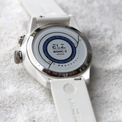 The ELECTRICIANZ Bionic Z 42mm White Rubber - Red Army Watches