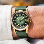 BALTIC HERMÉTIQUE TOURER BRONZE GREEN - Red Army Watches
