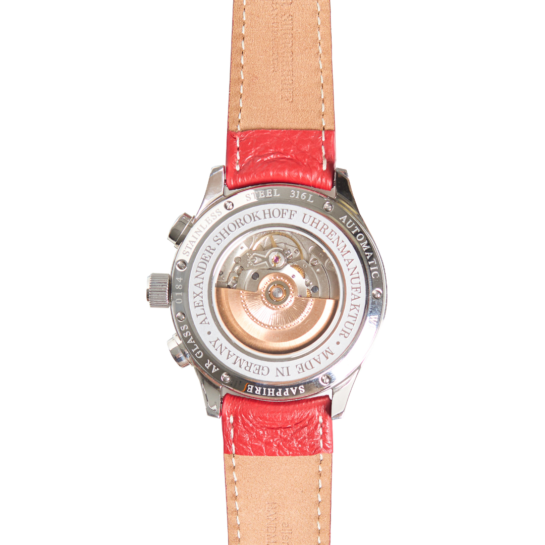 ALEXANDER SHOROKHOFF Neva Chrono Red - Red Army Watches