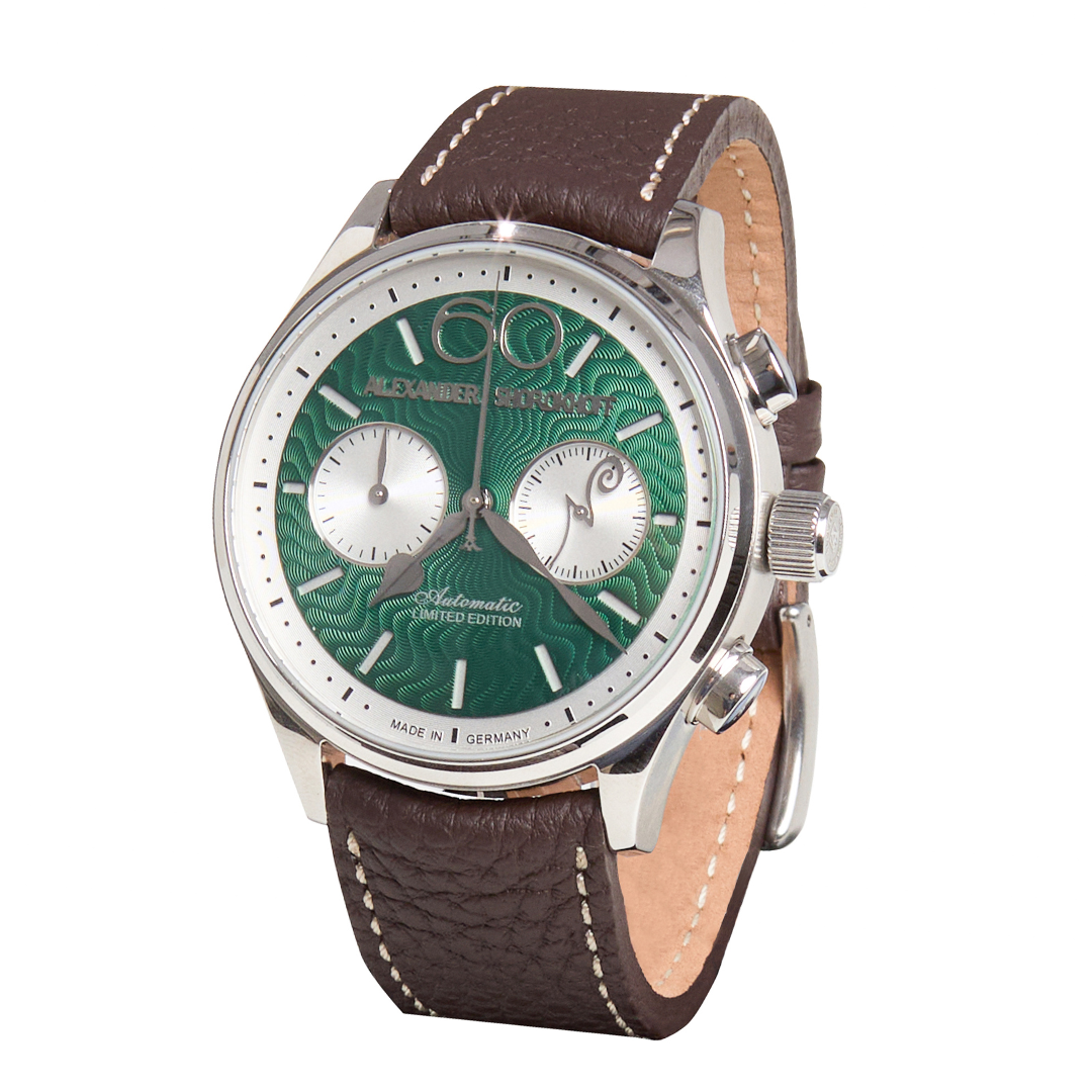 ALEXANDER SHOROKHOFF Neva Chrono Green - Red Army Watches