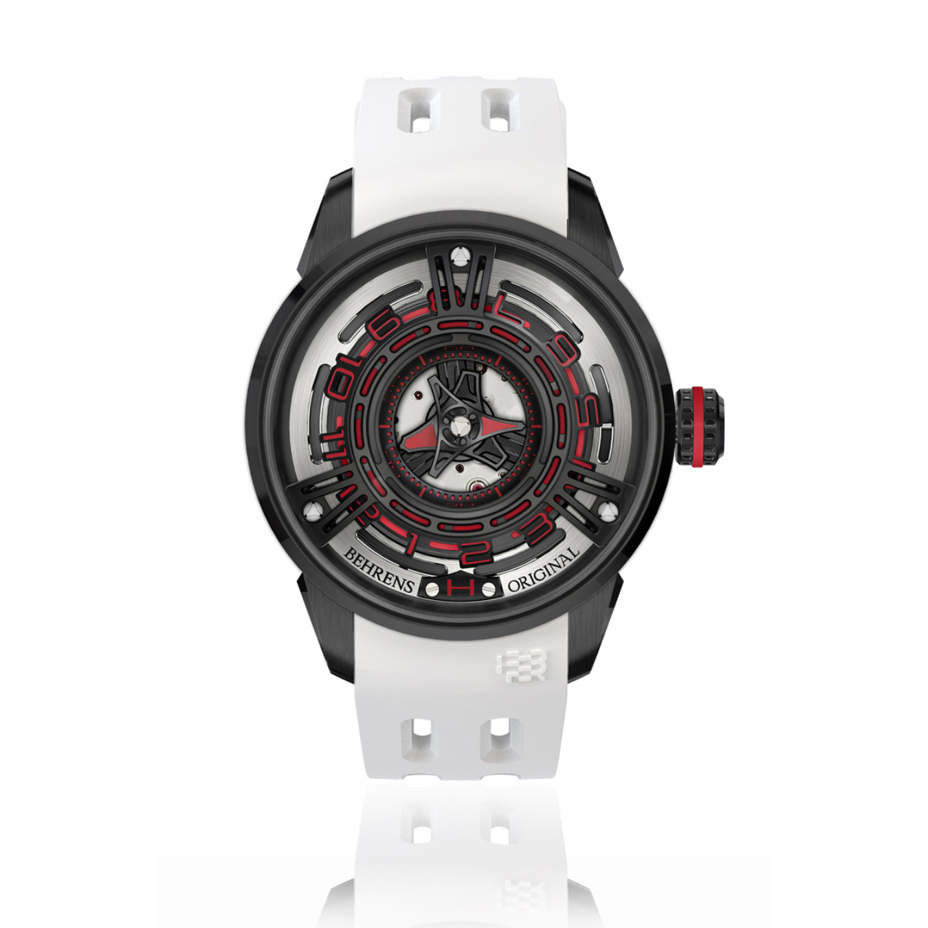 BEHRENS "STARSHIP" AUTOMATIC RED - Red Army Watches