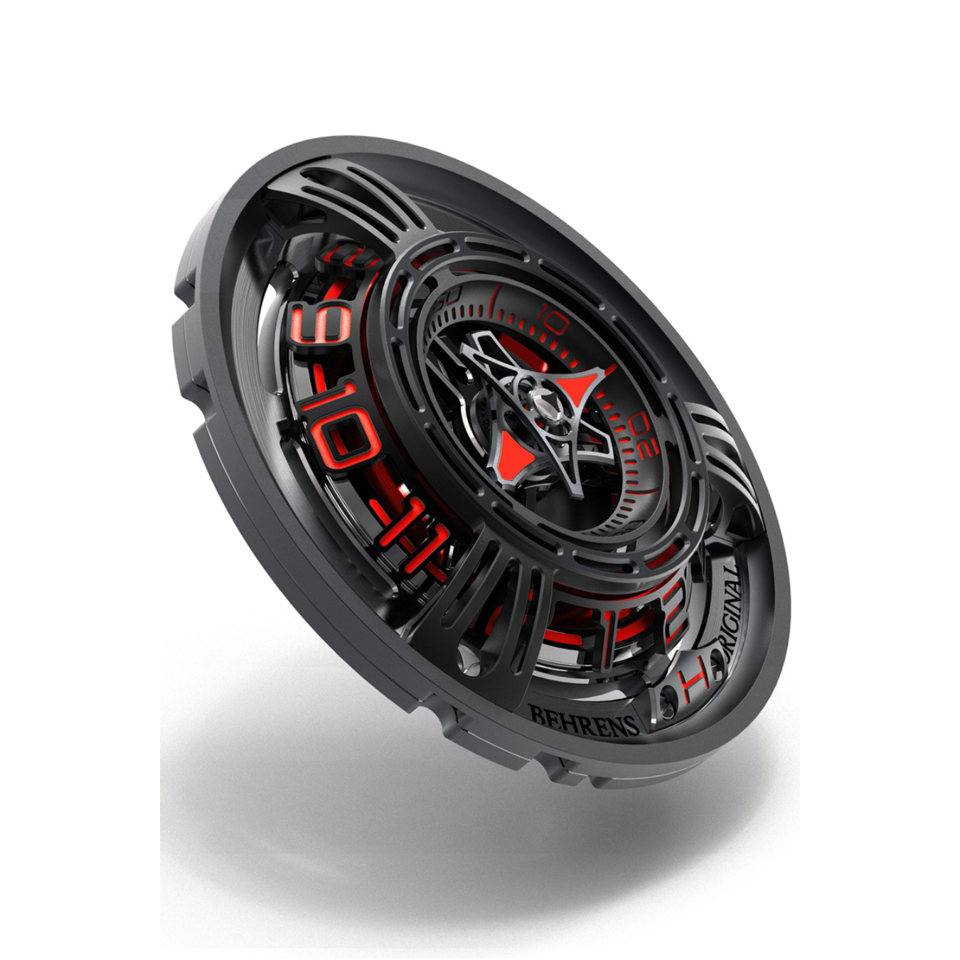 BEHRENS "STARSHIP" AUTOMATIC RED - Red Army Watches
