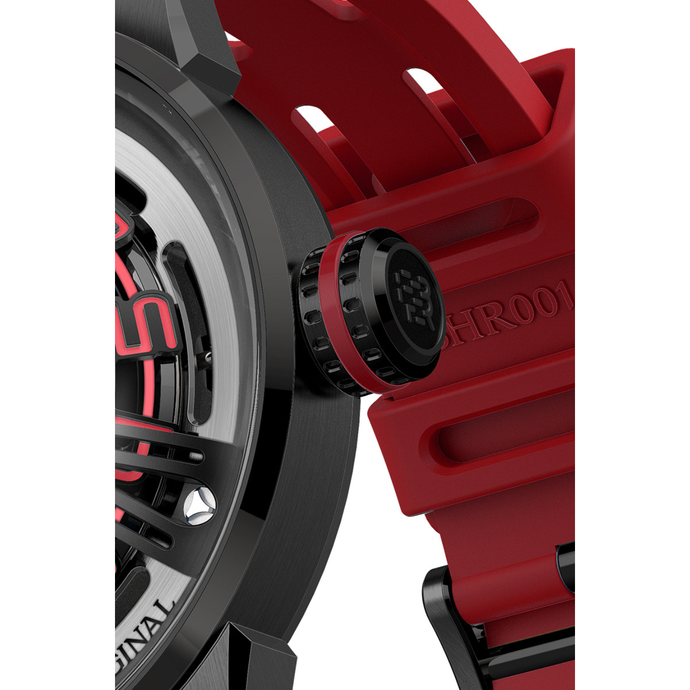 BEHRENS "STARSHIP" AUTOMATIC RED - Red Army Watches