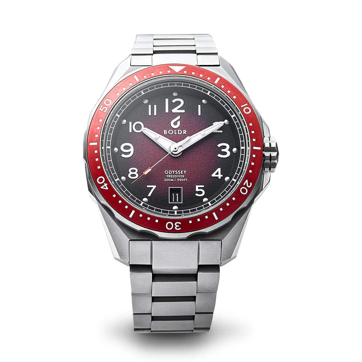 BOLDR Odyssey Freediver 288 - Red Army Watches