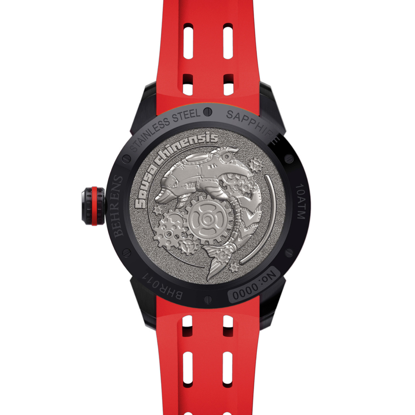 BEHRENS "STARSHIP" AUTOMATIC RED - Red Army Watches