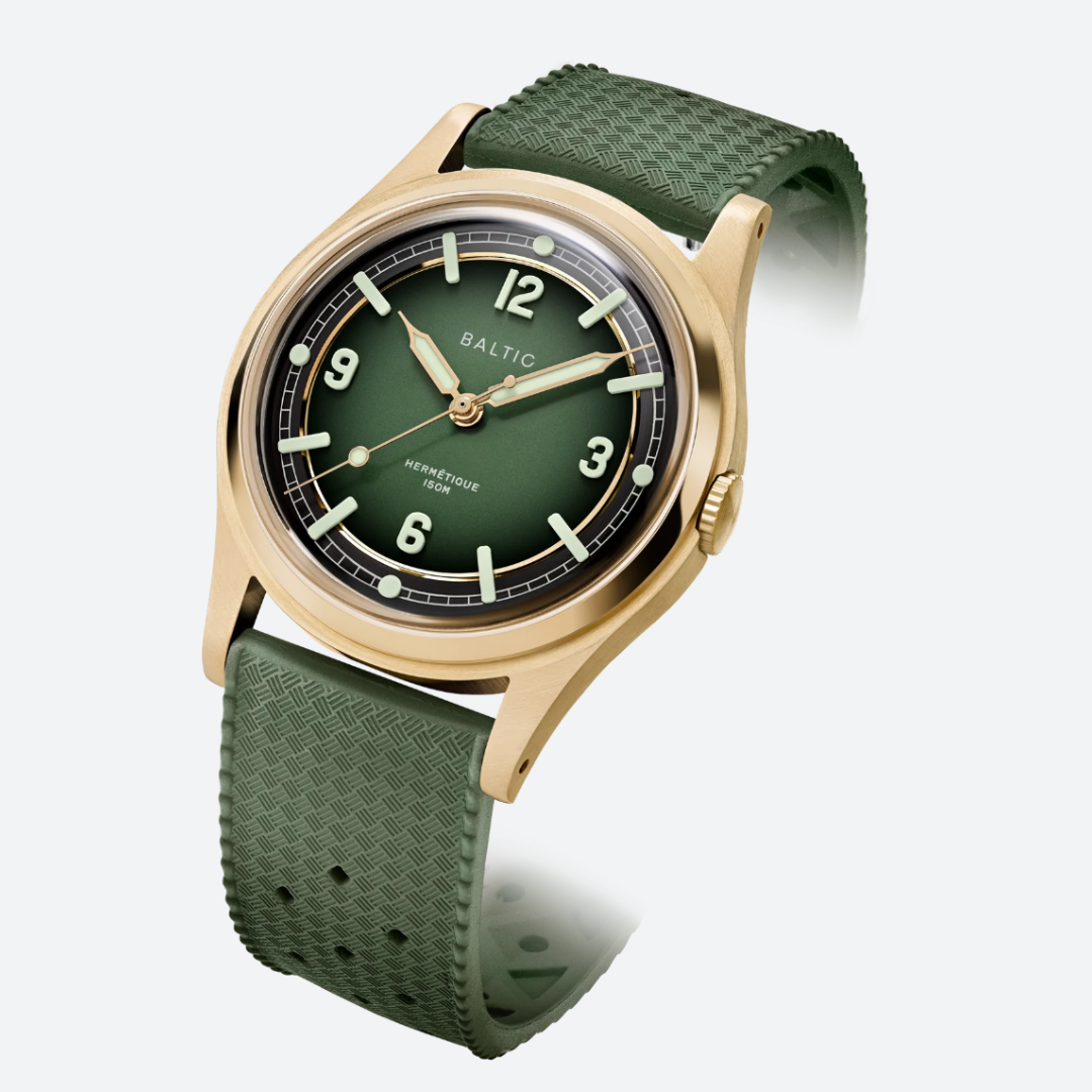 BALTIC HERMÉTIQUE TOURER BRONZE GREEN - Red Army Watches