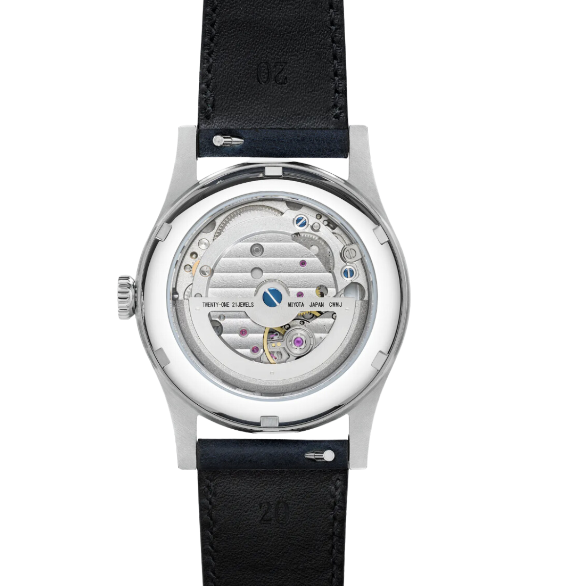 BALTIC HMS 003 BLUE GILT (STITCH NAVY) - Red Army Watches