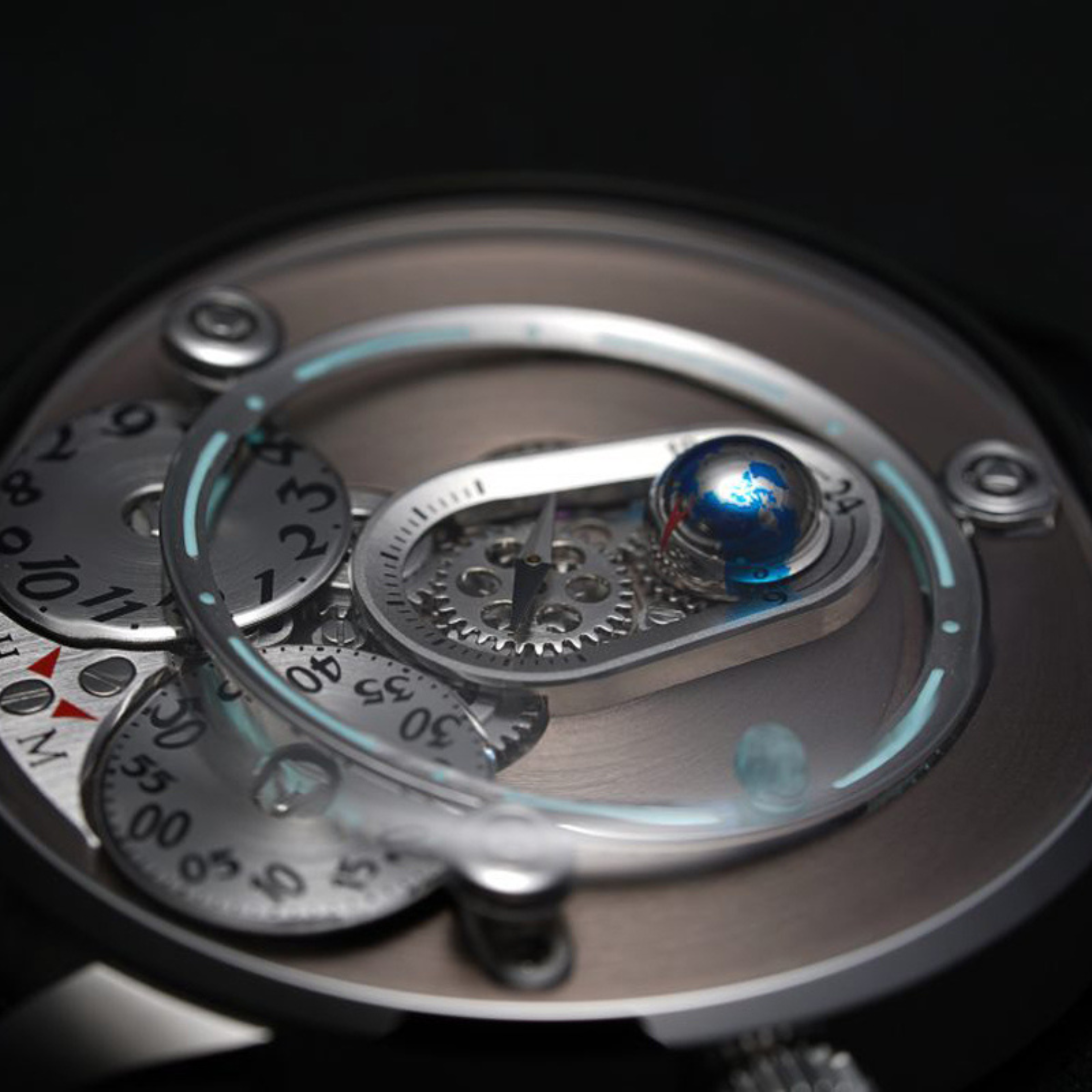 BEHRENS "APOLAR" AUTOMATIC BROWNISH GREY - Red Army Watches