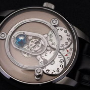 BEHRENS "APOLAR" AUTOMATIC BROWNISH GREY - Red Army Watches