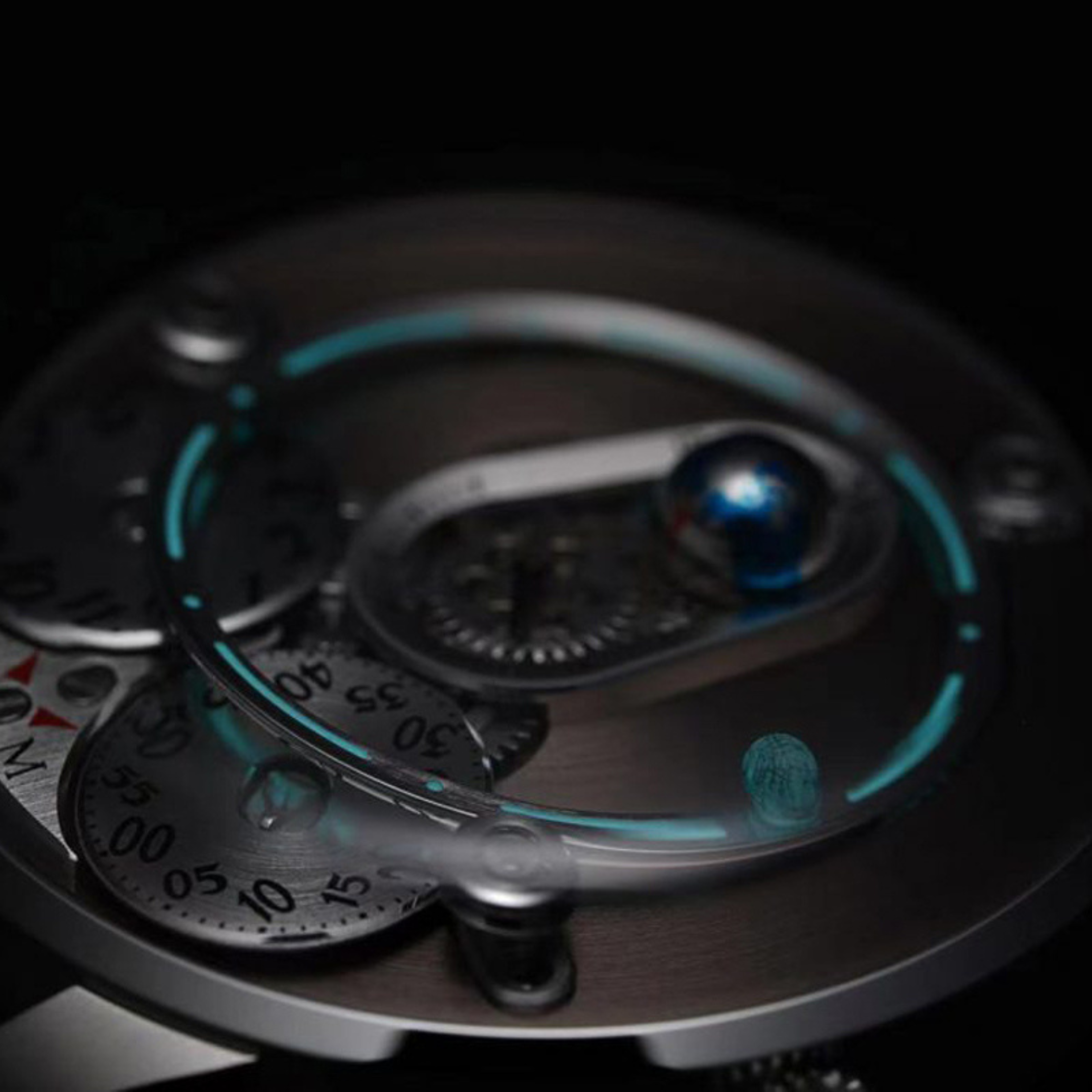 BEHRENS "APOLAR" AUTOMATIC BROWNISH GREY - Red Army Watches