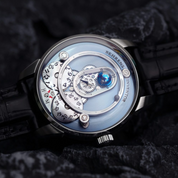 BEHRENS "APOLAR" AUTOMATIC SKY BLUE - Red Army Watches