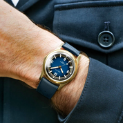 BALTIC HERMÉTIQUE TOURER BRONZE BLUE - Red Army Watches