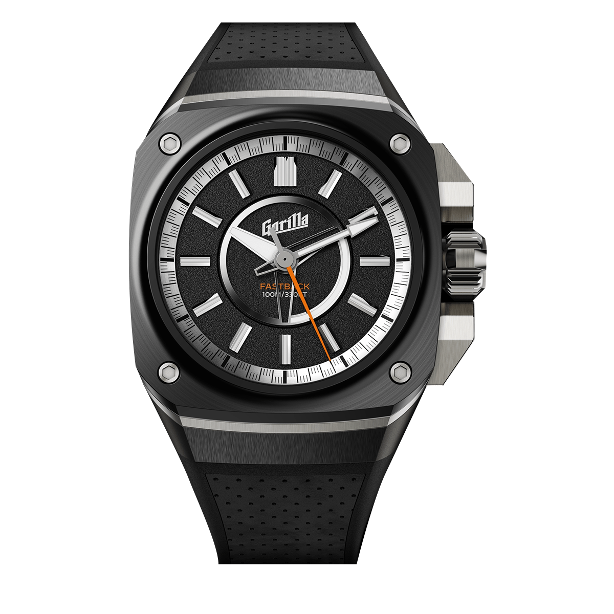 GORILLA Fastback Touring Nero Aurelia - Red Army Watches