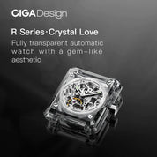 CIGA Design R-Series Crystal Love Automatic - Red Army Watches