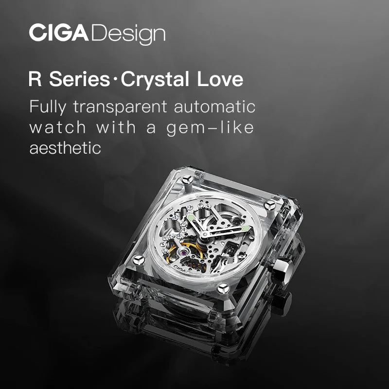 CIGA Design R-Series Crystal Love Automatic - Red Army Watches