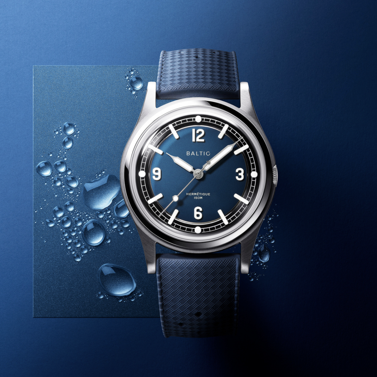 BALTIC HERMÉTIQUE TOURER BLUE - Red Army Watches