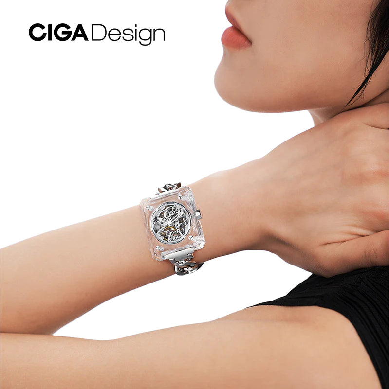 CIGA Design R-Series Crystal Love Automatic - Red Army Watches