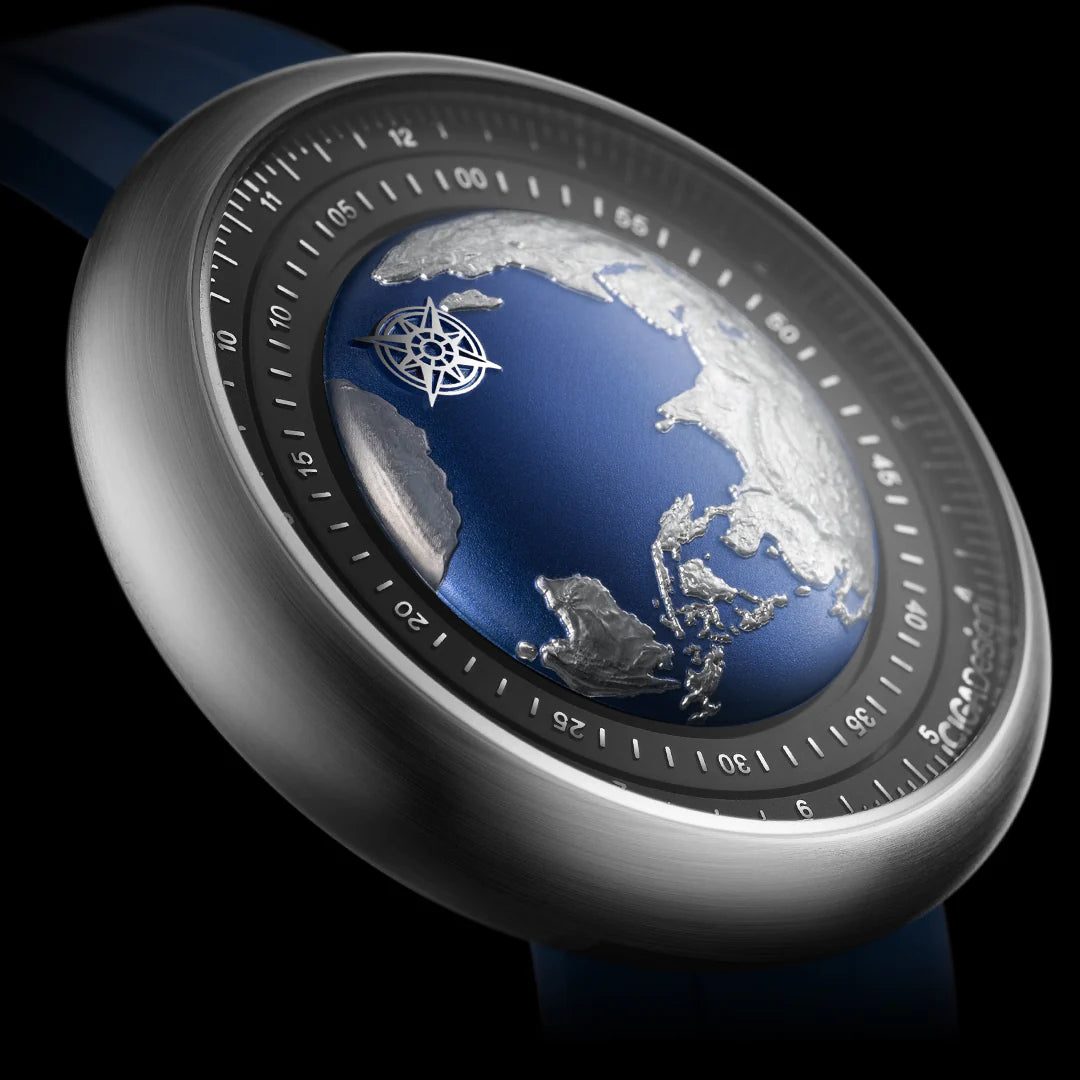 CIGA Design U-Series Blue Planet (GPHG) Stainless Steel - Red Army Watches