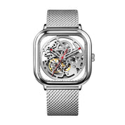 CIGA Design C-Series Full Hollow Skeleton Automatic - Red Army Watches