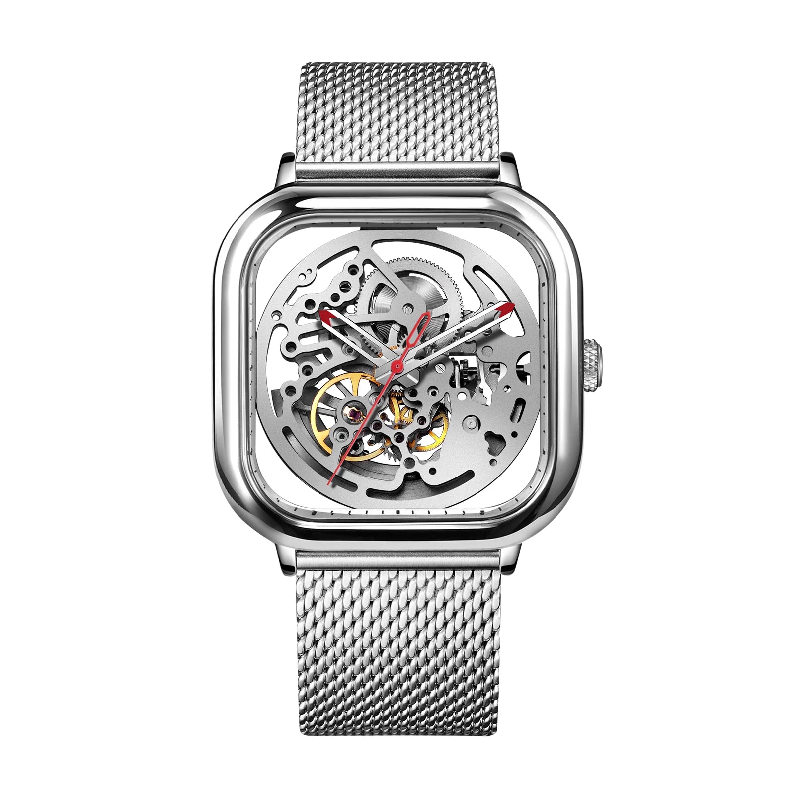 CIGA Design C-Series Full Hollow Skeleton Automatic - Red Army Watches