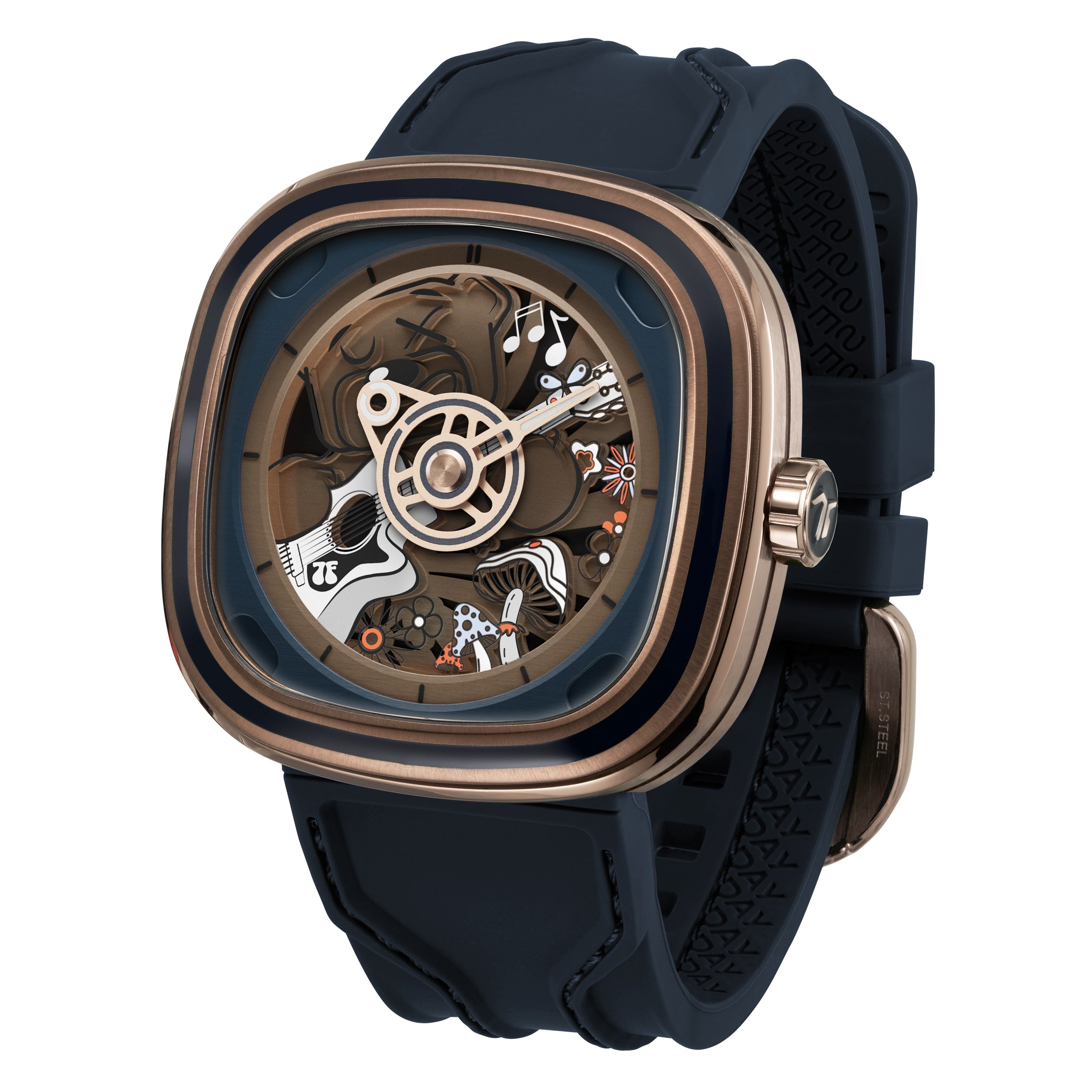 SEVENFRIDAY T2/08 "T-RILEY MUSIC" - Red Army Watches