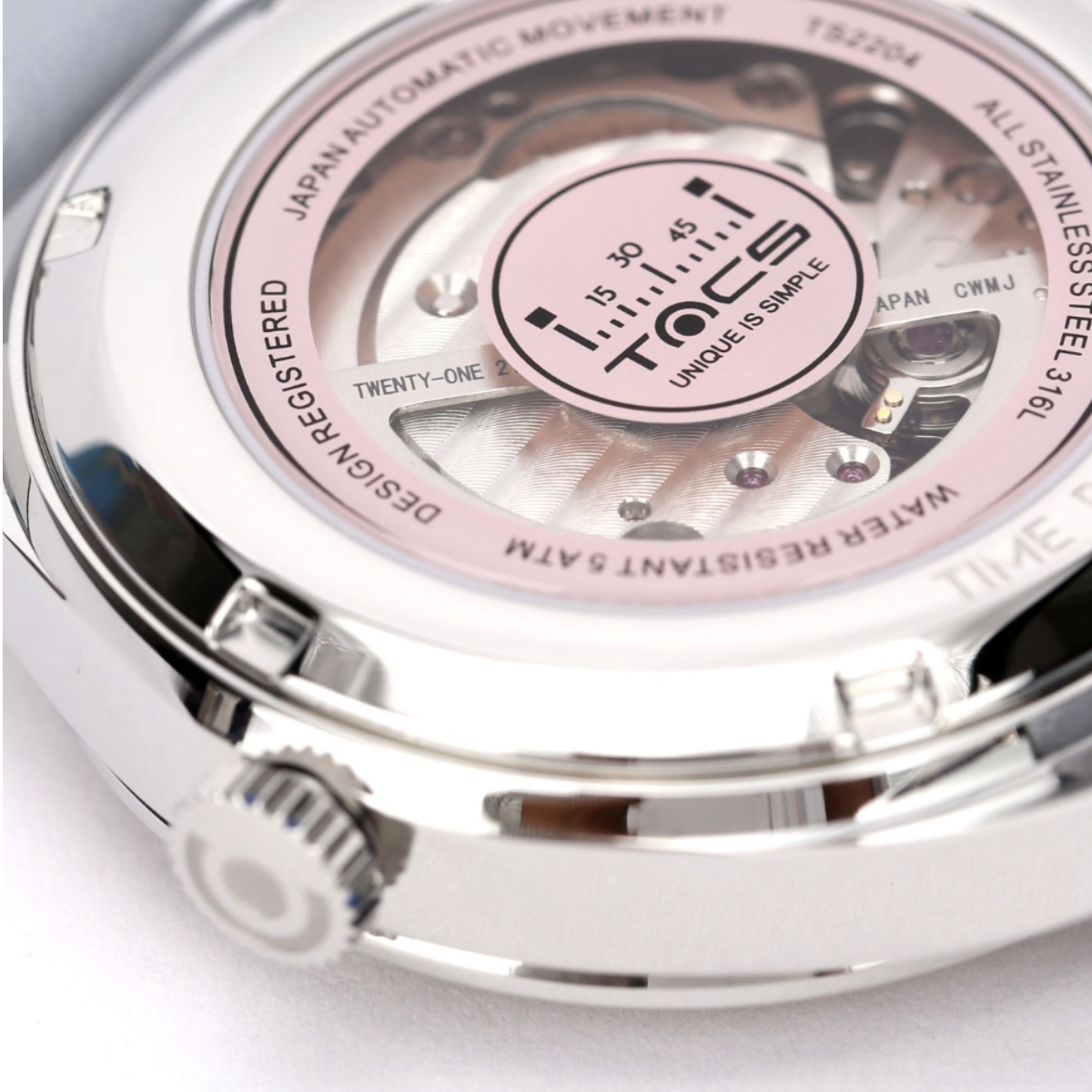 TACS Time Ruler - Rose Pink (TS2204D) - Red Army Watches