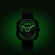 CIGA Design  Y Series · Eastern Jade - Black Mechanical Watch - Red Army Watches