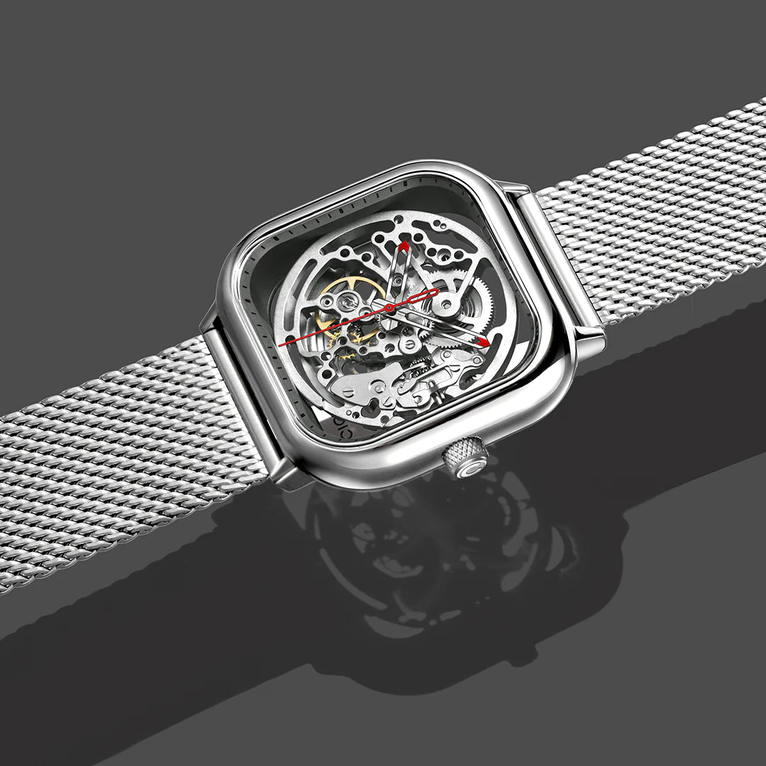 CIGA Design C-Series Full Hollow Skeleton Automatic - Red Army Watches