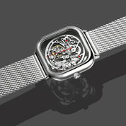 CIGA Design C-Series Full Hollow Skeleton Automatic - Red Army Watches