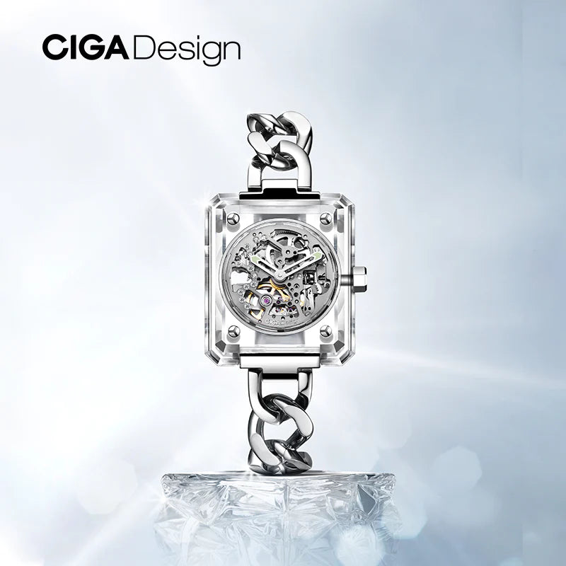 CIGA Design R-Series Crystal Love Automatic - Red Army Watches