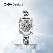 CIGA Design R-Series Crystal Love Automatic - Red Army Watches