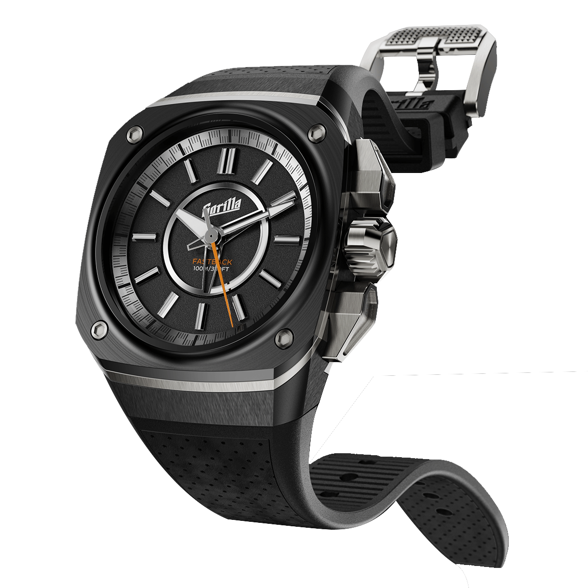 GORILLA Fastback Touring Nero Aurelia - Red Army Watches