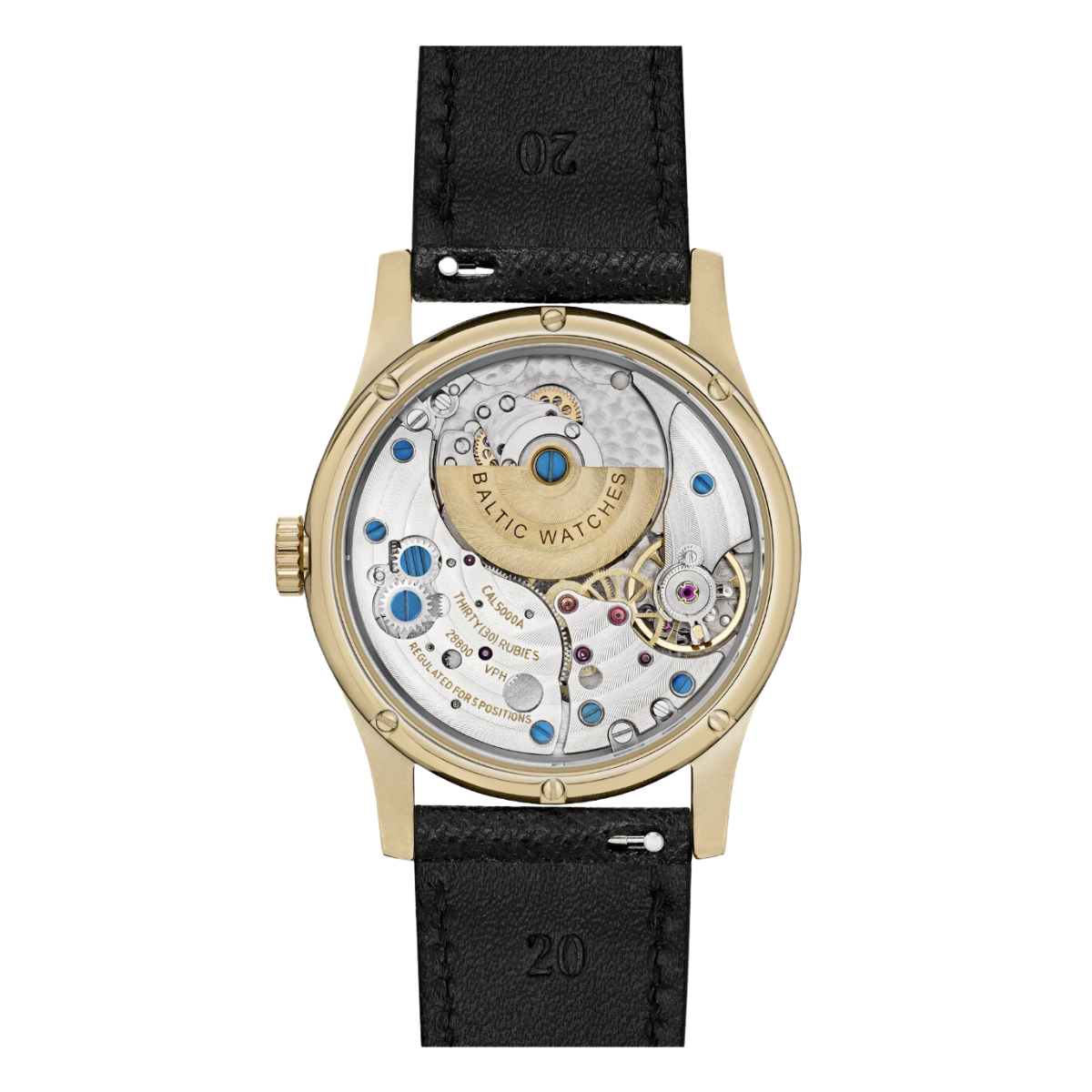 BALTIC MR01 GOLD PVD (SAFFIANO) - Red Army Watches
