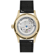 BALTIC HMS 002 GOLD PVD (BLACK SAFFIANO) - Red Army Watches
