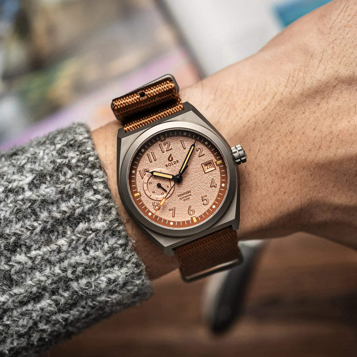 BOLDR Venture Wayfarer Sierra - Red Army Watches